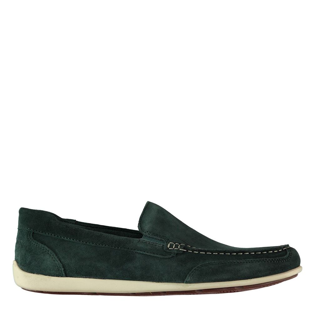 Rockport Bayley Venetian - Mens Loafers - Dark Green - NZ (DRZ-893614)